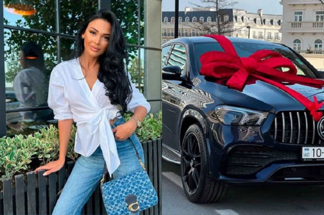Кто привел в непригодное состояние роскошный автомобиль Рази Алиевой? - ФОТО